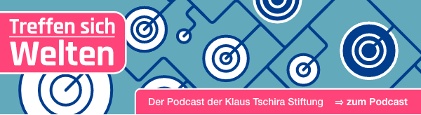 Treffen sich Welten, der Podcast der Klaus Tschira Stiftung